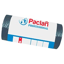Мешки для мусора 60 л, черные, в рулоне 50 шт., ПНД, 6,2 мкм, 800х600 мм, PACLAN Professional, 604078 в Набережных Челнах