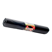 Мешки для мусора 240 л, черные, в рулоне 5 шт., ПВД 80 мкм, 1300х900 мм, МЕШКОFF, 4217 в Набережных Челнах