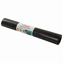 Мешки для мусора 240 л, черные, в рулоне 10 шт., ПВД 50 мкм, 1400х900 мм, LAIMA, 605337 в Набережных Челнах