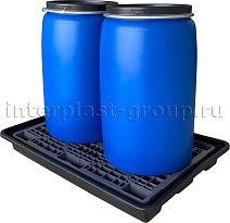 Поддон пластиковый для двух бочек в Набережных Челнах Поддон пластиковый для двух бочек в Набережных Челнах